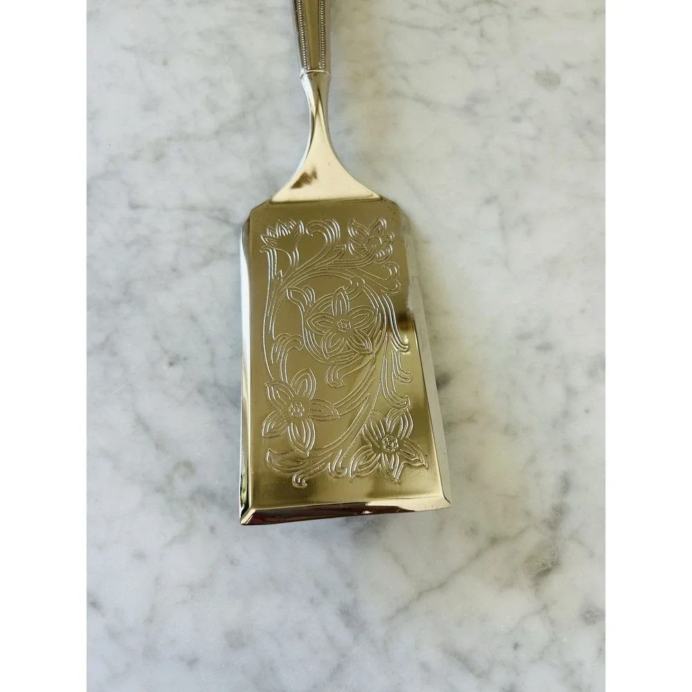 SilverPlated Server Original Box Holiday Server 1993 TOWLE Cake Lasagna
